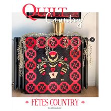 Livro Quilt Country 68 : Fêtes Country (Festas Country)