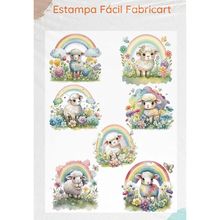 Estampa Fácil Fabricart - Carnerinhos