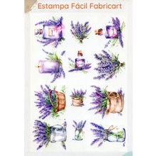 Estampa Fácil Fabricart - Lavender