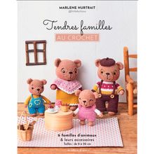 Livro Tendres Familles au Crochet (Amando Famílias de Crochê)