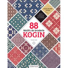 Livro 88 Motifs de Broderie Kogin (88 Desenhos de Bordado Kogin)