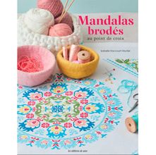 Livro Mandalas Brodés Au Point de Croix (Mandalas de Ponto Cruz)
