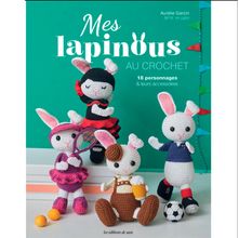 Livro Mes Lapinous Au Crochet (Meus Coelhinhos de Crochê)