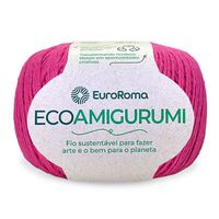 Linha EcoAmigurumi Euroroma - 254 Metros 550 pink