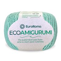 Linha EcoAmigurumi Euroroma 160g 800 verde água claro