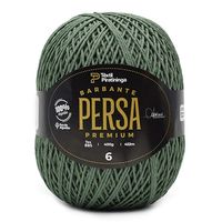 Barbante Persa Premium nº 6 400g - Têxtil Piratininga 19 verde musgo