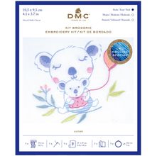 Kit Bordado DMC Lucas Koala