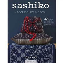 Livro Sashiko Accessoires & Déco (Acessórios e Decoração)