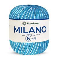Barbante EuroRoma Milano 200g 0901 azul piscina
