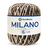 Barbante EuroRoma Milano 200g 1100 marrom
