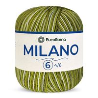 Barbante EuroRoma Milano 200g 0804 verde musgo