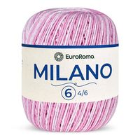 Barbante EuroRoma Milano 200g 570 cor de rosa