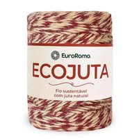 Barbante Ecojuta EuroRoma 400g 1050 bordô