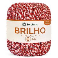 Barbante EuroRoma Brilho Especial Natal 400g 5033 - ouro