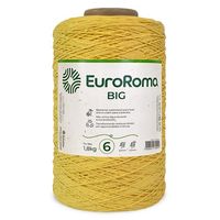 Barbante EuroRoma Colorido Big Cone Nº06 1,8Kg Ouro