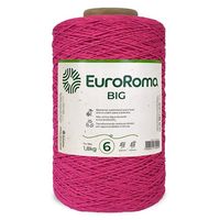 Barbante EuroRoma Colorido Big Cone Nº06 1,8Kg Pink