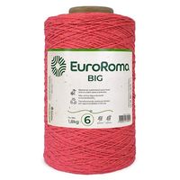 Barbante EuroRoma Colorido Big Cone Nº06 1,8Kg Melancia