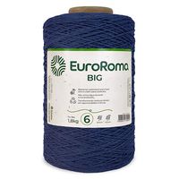 Barbante EuroRoma Colorido Big Cone Nº06 1,8Kg Azul marinho