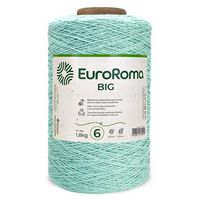 Barbante EuroRoma Colorido Big Cone Nº06 1,8Kg Verde água