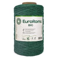 Barbante EuroRoma Colorido Big Cone Nº06 1,8Kg Verde musgo