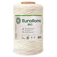 Barbante EuroRoma Cru 1,8Kg 4/8 8 fios - 1371m