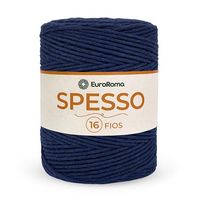 Barbante Spesso Light EuroRoma 16 Fios 1Kg 904 azul marinho