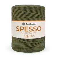 Barbante Spesso Light EuroRoma 16 Fios 1Kg 805 verde militar