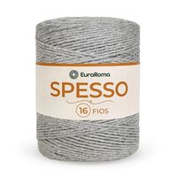 Barbante Spesso Light EuroRoma 16 Fios 1Kg 270 cinza