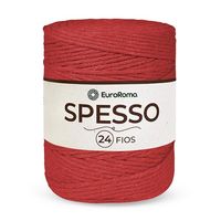 Barbante Spesso EuroRoma 24 Fios 1Kg 1000 vermelho