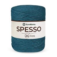 Barbante Spesso EuroRoma 24 Fios 1Kg 902 azul petróleo