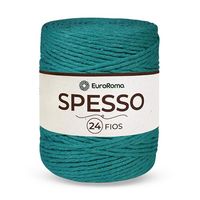 Barbante Spesso EuroRoma 24 Fios 1Kg 810 verde água escuro