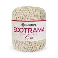 Linha Ecotrama Euroroma 200g - 340 metros 100 cru