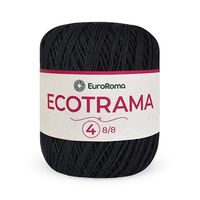 Linha Ecotrama Euroroma 200g - 340 metros 250 preto