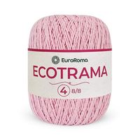 Linha Ecotrama Euroroma 200g - 340 metros 510 rosa bebê