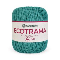 Linha Ecotrama Euroroma 200g - 340 metros 810 verde água escuro