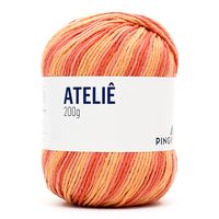 Barbante Ateliê Cores 200g - Pingouin 9157 - coral mix