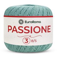 Linha Passione Euroroma 150g - 400 Metros Verde água claro