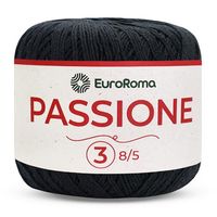 Linha Passione Euroroma 150g - 400 Metros Preto