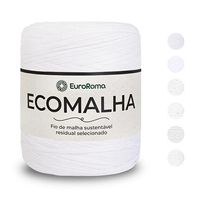 Fio de Malha EuroRoma Ecomalha 140 Metros Tons de branco