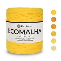 Fio de Malha EuroRoma Ecomalha 140 Metros Tons de amarelo