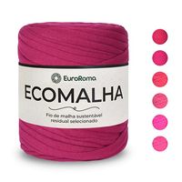 Fio de Malha EuroRoma Ecomalha 140 Metros Tons de pink