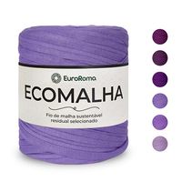 Fio de Malha EuroRoma Ecomalha 140 Metros Tons de violeta