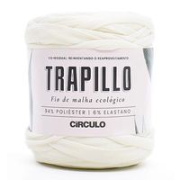 Fio de Malha Ecológico Trapillo Círculo 80 metros 7684 porcelana