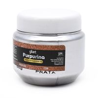 Purpurina em Pó 50g - Gliart Prata