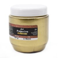 Purpurina em Pó 100g - Gliart Ouro rico