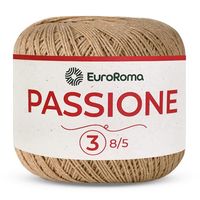 Linha Passione Euroroma 150g - 400 Metros 1110 bege