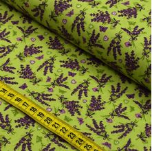 Tecido Estampado para Patchwork - Lavanda Cor 2705 (0,50x1,40)