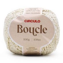 Fio Boucle Círculo 100g - Algodão sem Tingimento