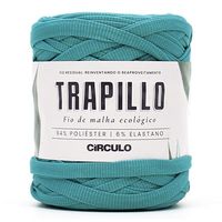 Fio de Malha Ecológico Trapillo Círculo 80 metros 2194 turquesa