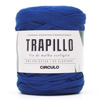 Fio de Malha Ecológico Trapillo Círculo 80 metros 2829 azul bic